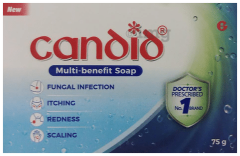 Candid Multi Benefit Soap For Fungal Infection Itching Redness