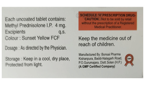 Safepred 4mg Tablet image