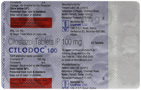 Cilodoc 100 Tablet image