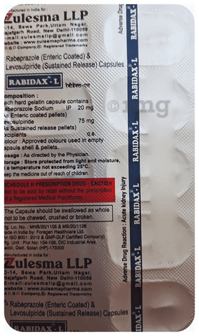 Rabidax-L Capsule SR image