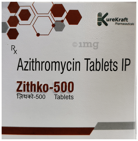 Zithko 500 Tablet image Zithko 500 Tablet image