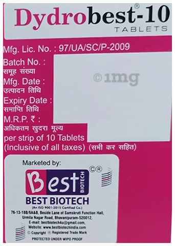 Dydrobest 10 Tablet image Dydrobest 10 Tablet image