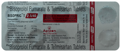 Bisopric T 2.5/40 Tablet