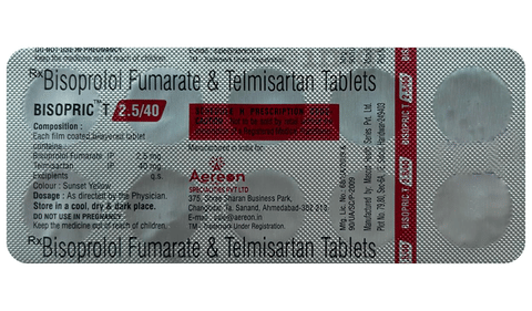 Bisopric T 2.5/40 Tablet image