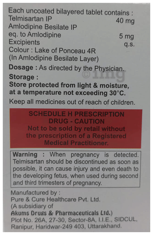 Telcora-AM Tablet image