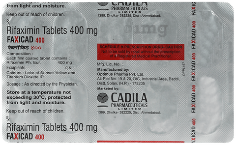 Faxicad 400 Tablet image