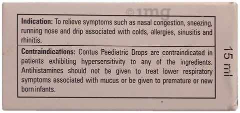 Contus Paediatric Oral Drops image