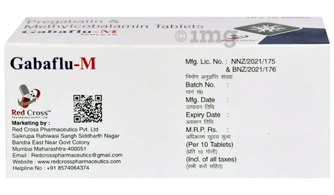 Gabaflu-M Tablet image Gabaflu-M Tablet image