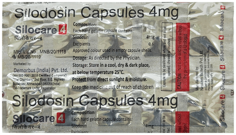 Silocare 4mg Capsule image Silocare 4mg Capsule image