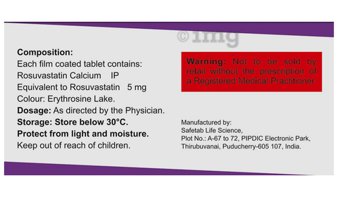 Rosuloc 5 Tablet image