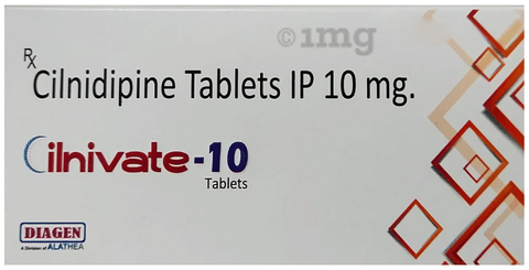 Cilnivate 10 Tablet image Cilnivate 10 Tablet image