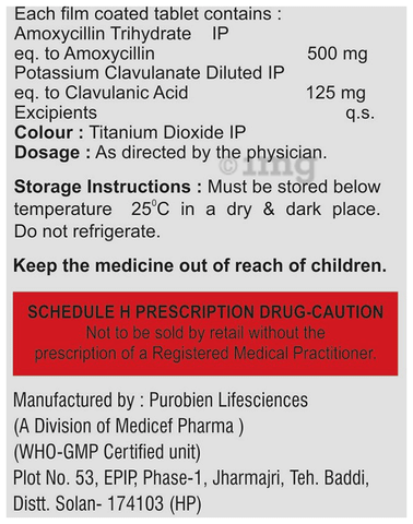 Moxkan-CV 625 Tablet