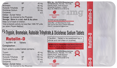Rutolin-D Tablet