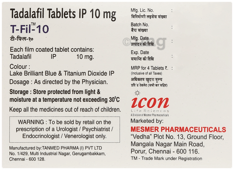Tfil 10mg Tablet image