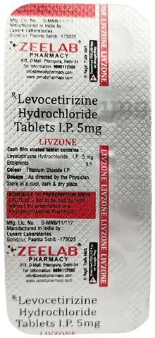 LIVZone 5mg Tablet image