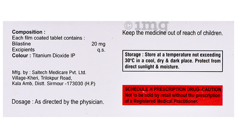 Bilree 20 Tablet image Bilree 20 Tablet image