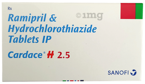 Cardace H 2.5 Tablet image