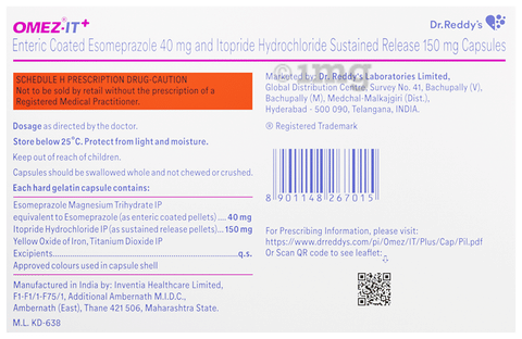 Omez-IT+ Capsule SR image