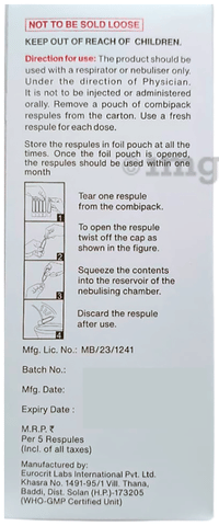 Duovox Respules (2.5 ml Each) image Duovox Respules (2.5 ml Each) image