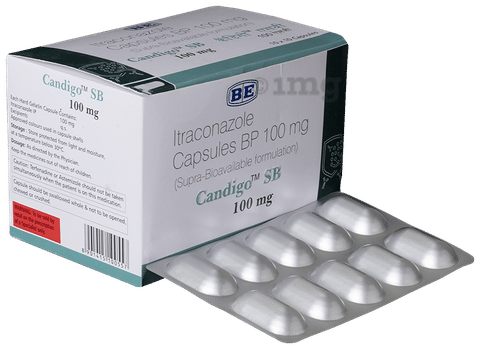 Candigo SB 100mg Capsule image Candigo SB 100mg Capsule image