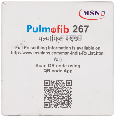 Pulmofib 267mg Tablet image Pulmofib 267mg Tablet image