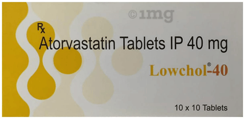 Lowchol 40mg Tablet image Lowchol 40mg Tablet image