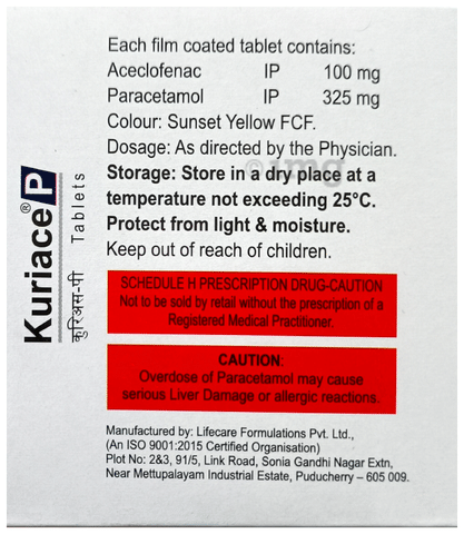 Kuriace P Tablet