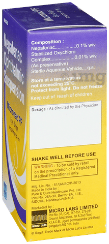 Micronac PF Eye Drop image