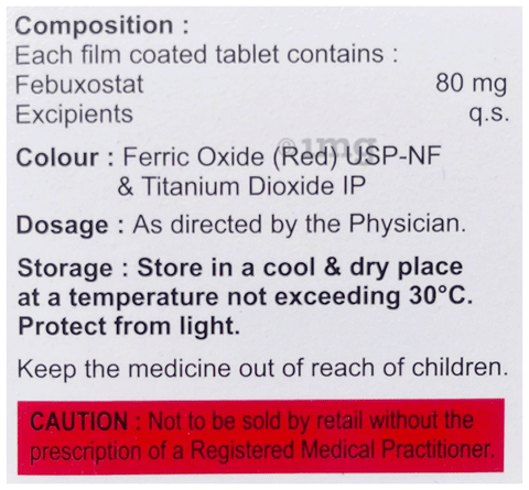 Febomus 80 Tablet image