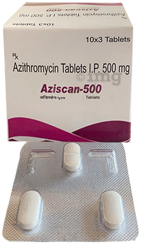 Aziscan 500mg Tablet 1