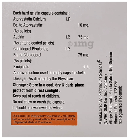 Easytin AS 75 Capsule image Easytin AS 75 Capsule image