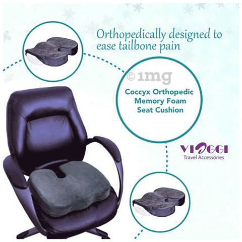 Coccyx Cushion, Orthopedic Memory Foam, Viaggi