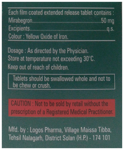 Miranext 50 Tablet ER image