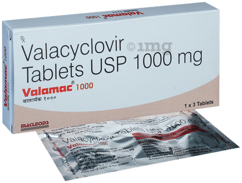 Valamac 1000mg Tablet image Valamac 1000mg Tablet image