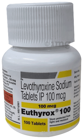EUthyrox 100 Tablet image