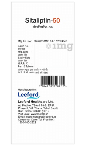 Sitaliptin 50 Tablet image Sitaliptin 50 Tablet image