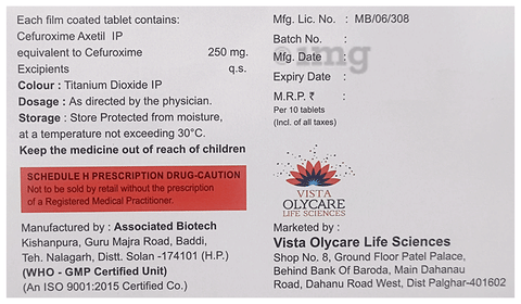 Cefucare 250 Tablet image Cefucare 250 Tablet image