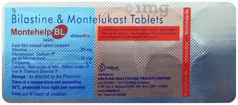 Montehelp BL Tablet image Montehelp BL Tablet image