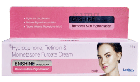 Enshine Skin Cream Removes Skin Pigmentaion image Enshine Skin Cream Removes Skin Pigmentaion image