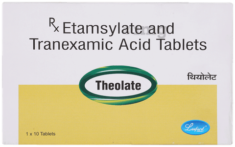 Theolate 250mg/250mg Tablet image
