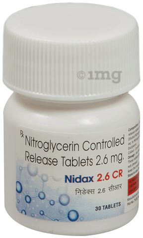 Nidax 2.6mg Tablet CR image Nidax 2.6mg Tablet CR image