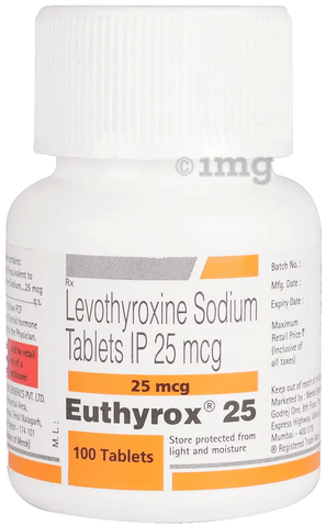Euthyrox 25 Tablet image