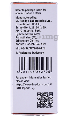 Irny 100mg Injection image