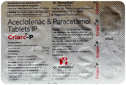 Criarc-P Tablet image