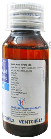 Ventcip-LS Syrup Raspberry Sugar Free