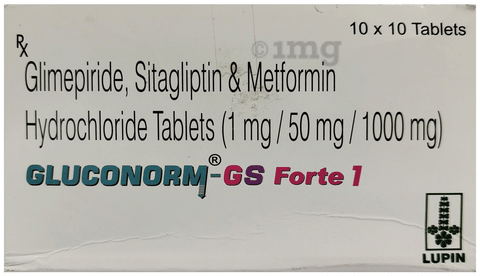 Gluconorm-GS Forte 1 Tablet image