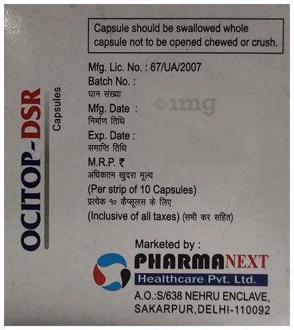 Ocitop-DSR Capsule