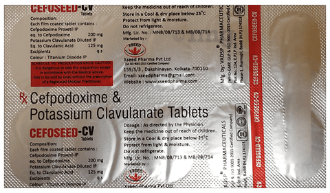Cefoseed-CV Tablet image