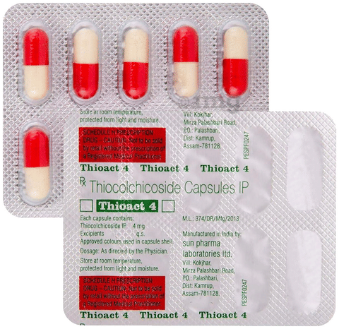 Thioact 4mg Capsule image
