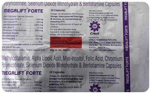 Megalift Forte Capsule image Megalift Forte Capsule image